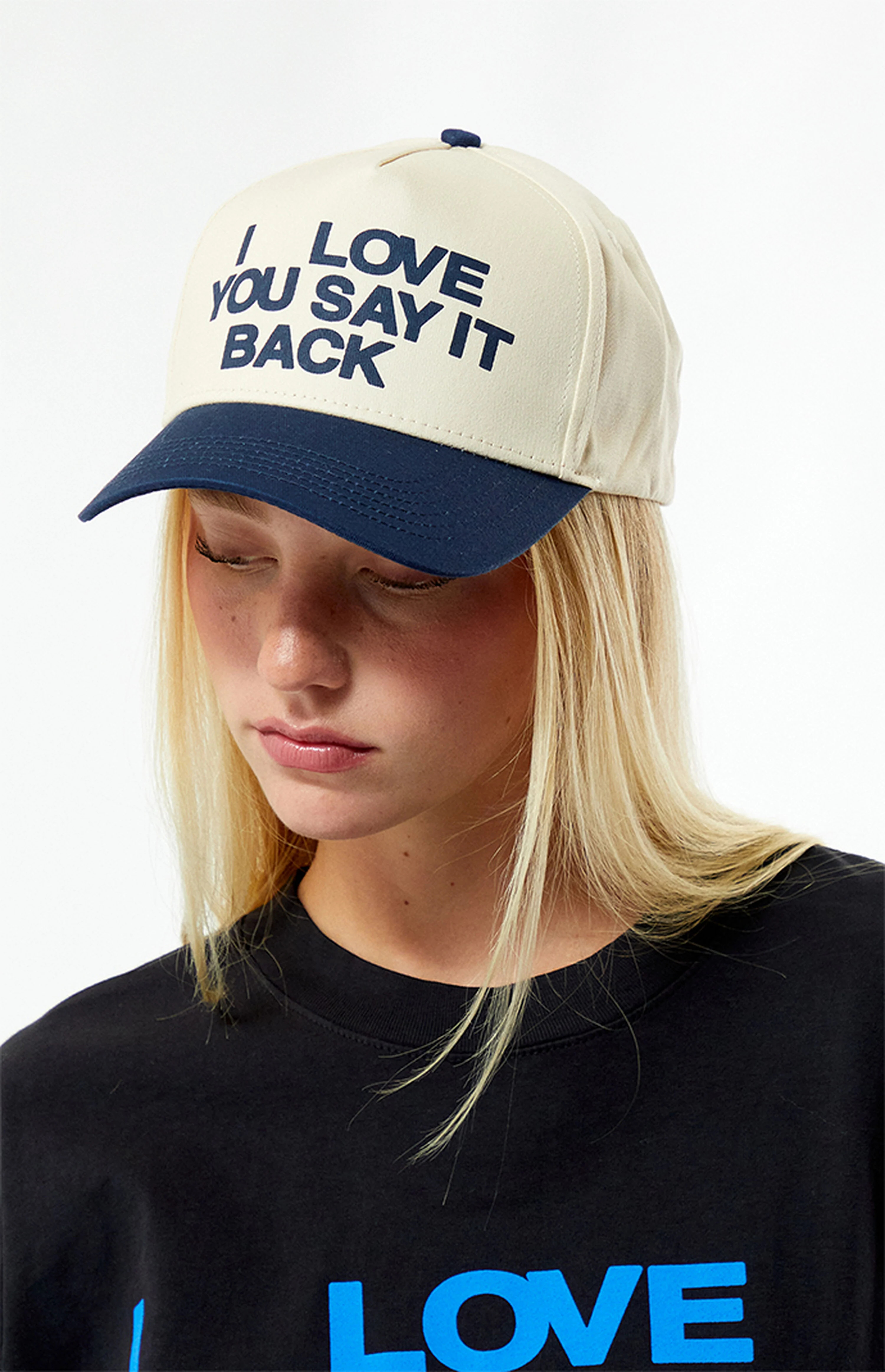 LONELY GHOST I Love You Say It Back Snapback Hat | PacSun