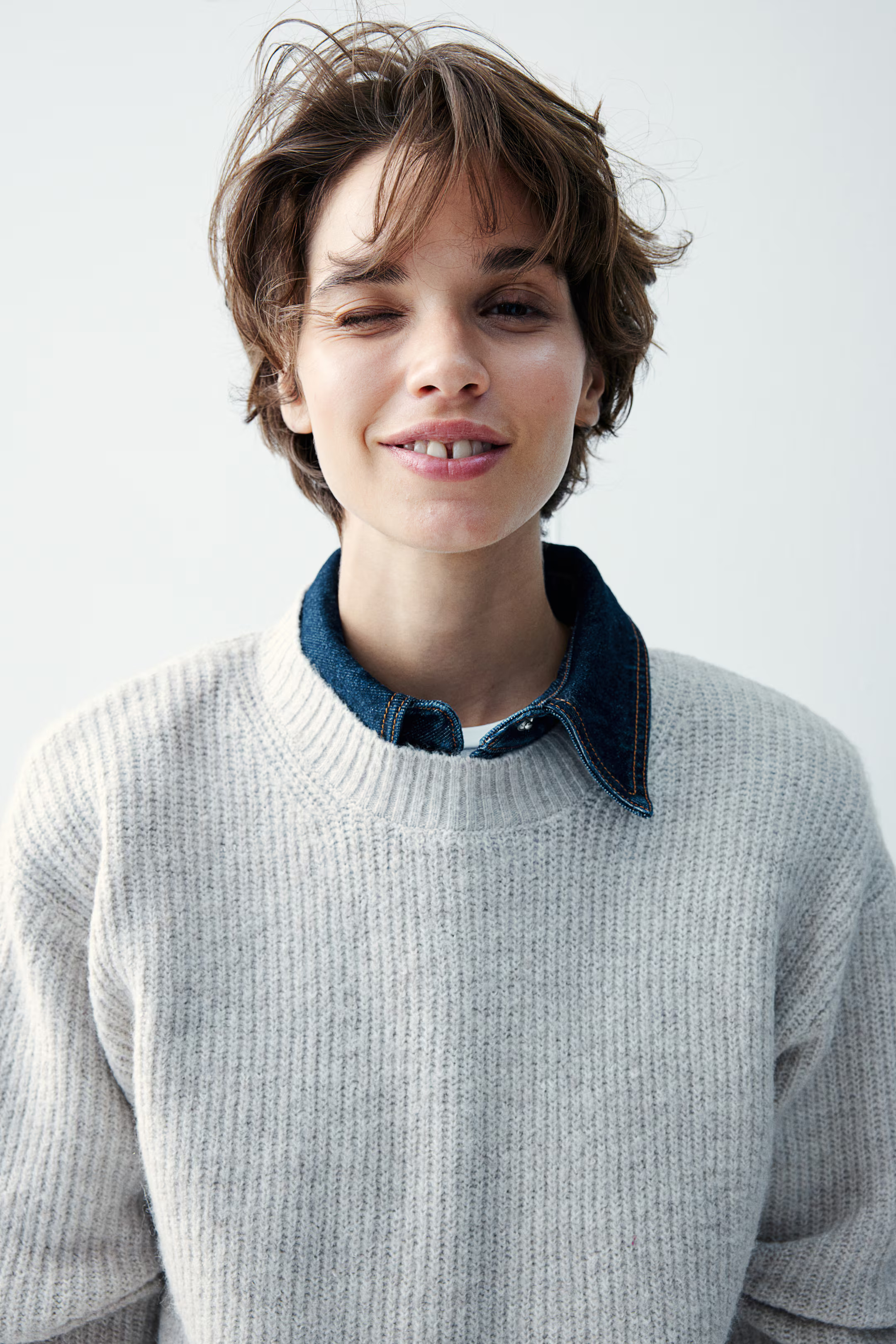 Rib-knit jumper | H&M (UK, MY, IN, SG, PH, TW, HK)