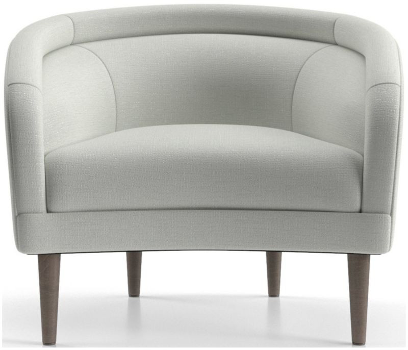 Josephine Curved Chair + Reviews | Crate and Barrel | Crate & Barrel