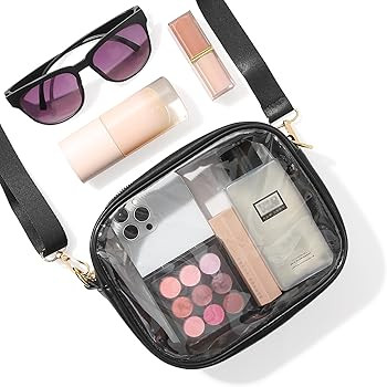 TOBVZOO Clear Bag Stadium Approved, Crossbody Transparent Bag for Concerts Sports Events, Purses ... | Amazon (US)
