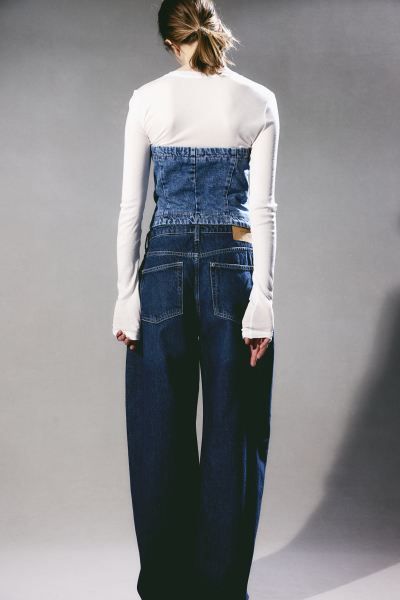 Baggy High Jeans - Black - Ladies | H&M GB | H&M (UK, MY, IN, SG, PH, TW, HK)