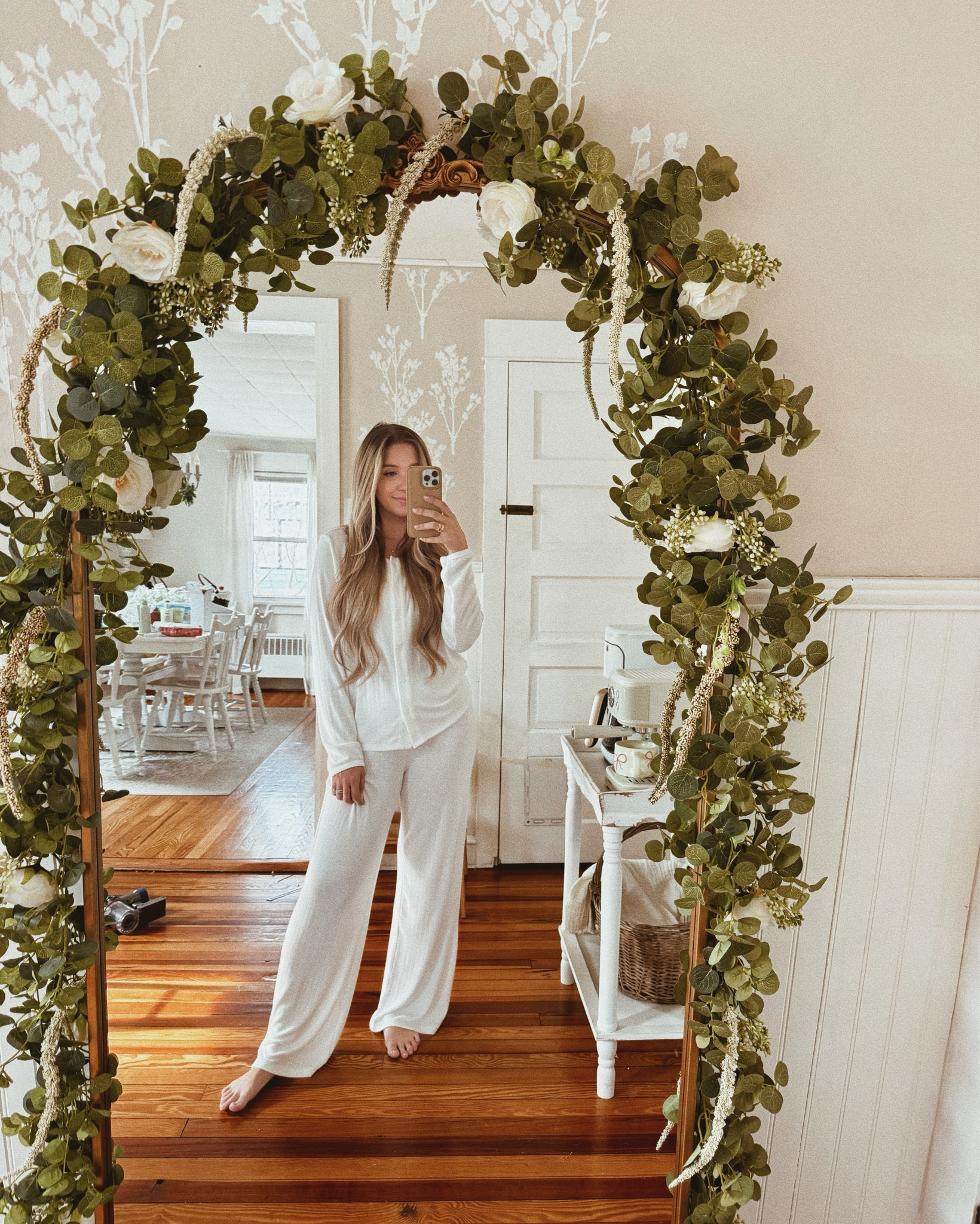 new white pointelle pajama / lounge wear from Target 🤍🐻☁️ 

#LTKFindsUnder50 #LTKSeasonal #LTKStyleTip