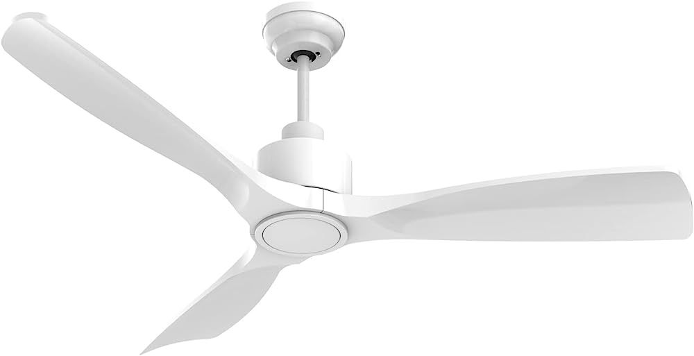 OFANTOP 52 Inch Indoor Outdoor Ceiling Fan with ETL Listed Quiet DC Motor, White Ceiling Fan with... | Amazon (US)