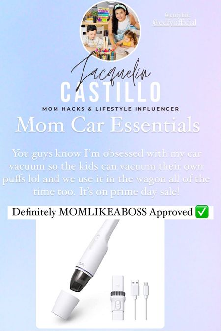 Every mom needs a car vacuum this is so great for quick clean ups 

#LTKfamily #LTKhome #LTKkids