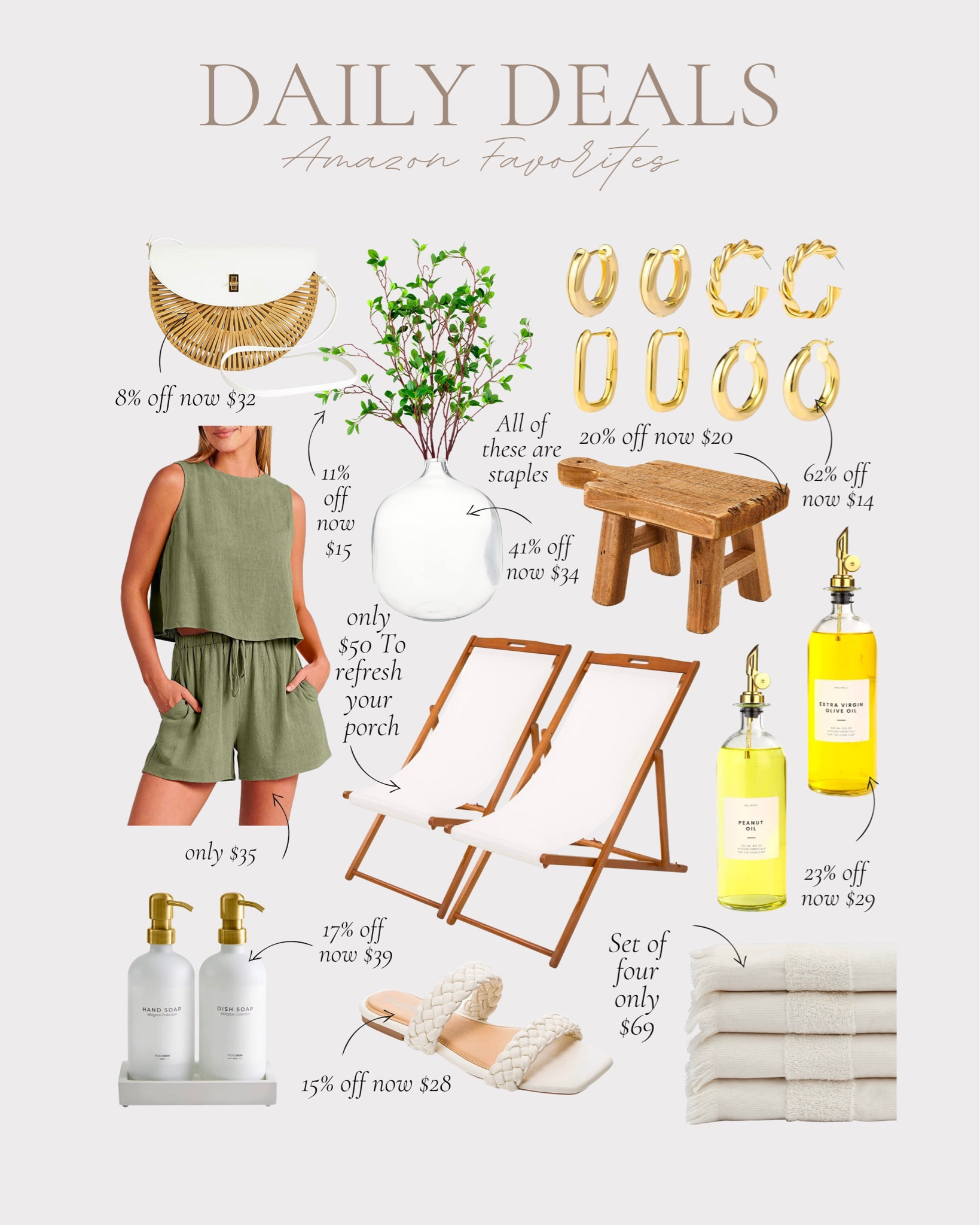 amazon daily deals / deals of the day / amazon home finds / amazon fashion finds / amazing sale : amazon kitchen / amaozn rugs / amazon spring home sale finds 

#LTKhome #LTKstyletip #LTKsalealert