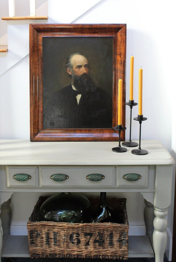 1800's Framed Oil on Canvas Portrait  Gentleman Portrait - Etsy | Etsy (US)