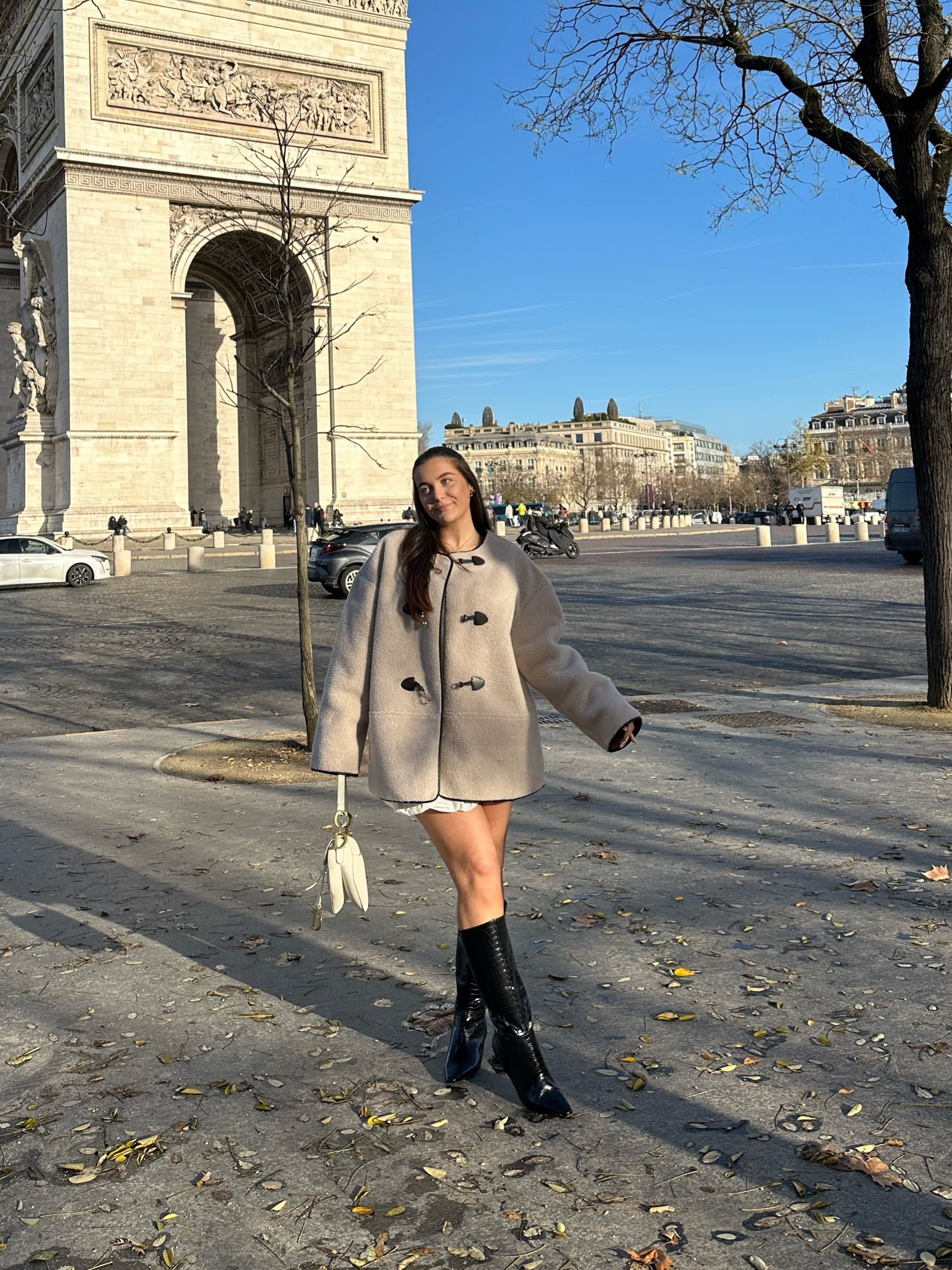 paris day 1 OOTD, these boots were SO comfy i did about 20,000 steps in them & my feet were fine 🤍

#LTKWinterSale #LTKeurope #LTKtravel