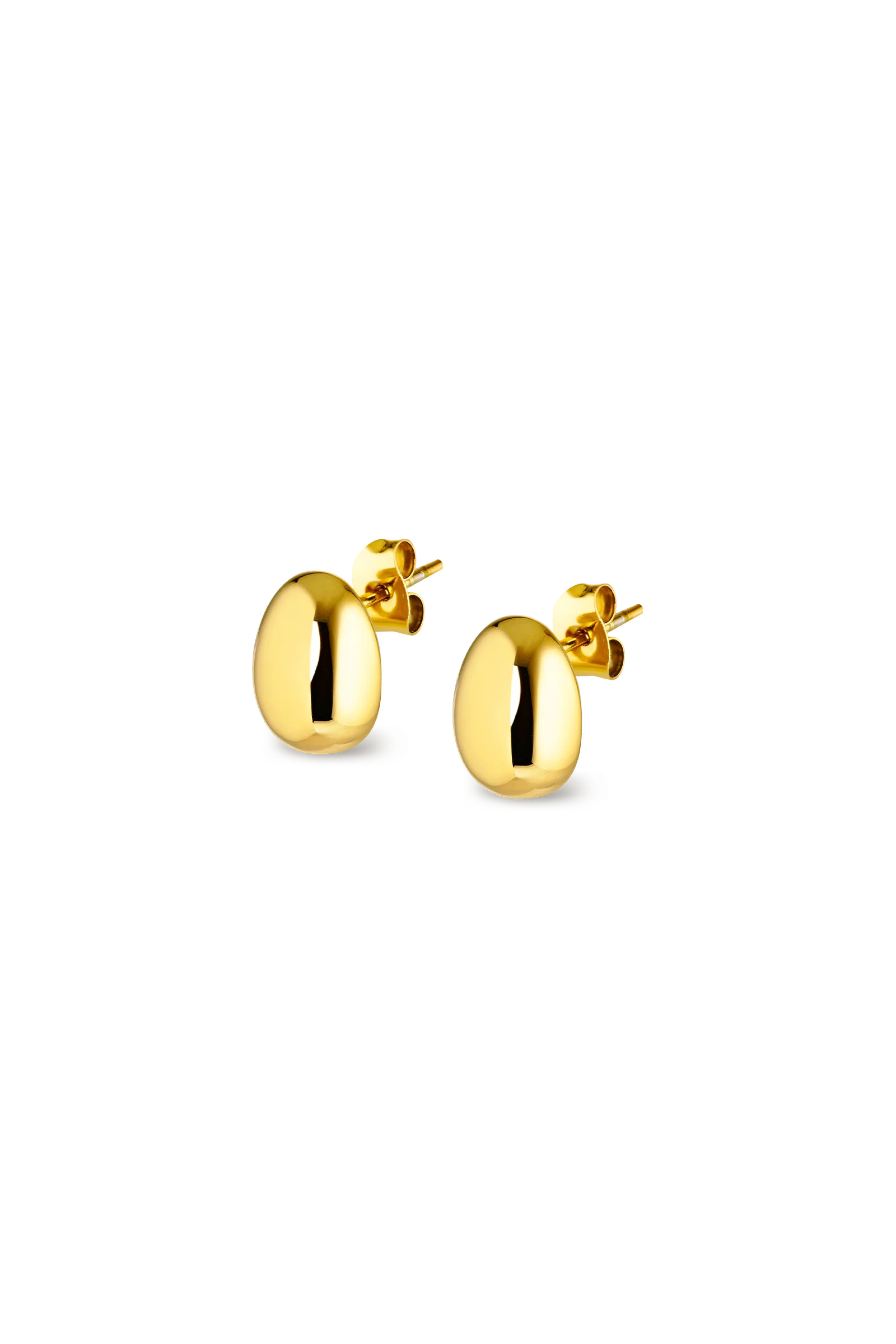 Bean Earrings | 18k Gold Plated | Women's Gold Earrings | CENDRÉ | Cendre