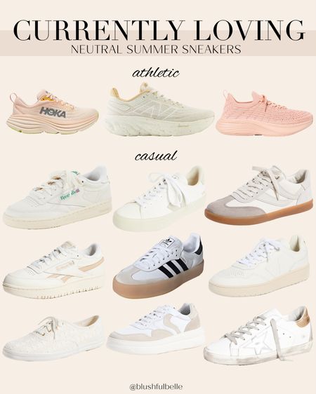 I’m obsessed with neutral sneakers right now! They’re so cute with dresses for your summer vacations that involve a lot of walking or for long travel days 👟

#LTKStyleTip #LTKTravel #LTKFindsUnder100