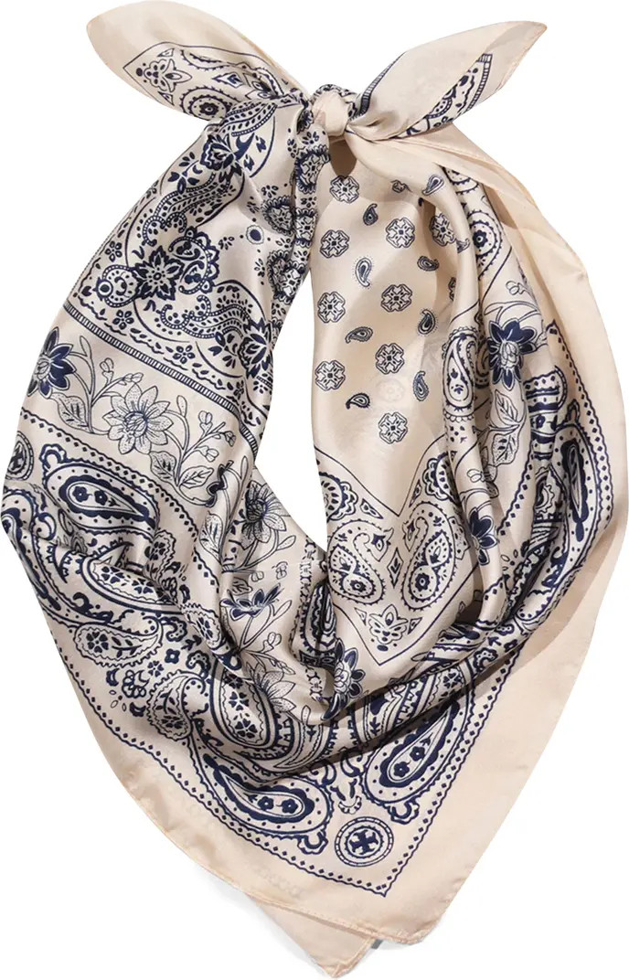 Lolita Paisley Print Square Scarf | Nordstrom