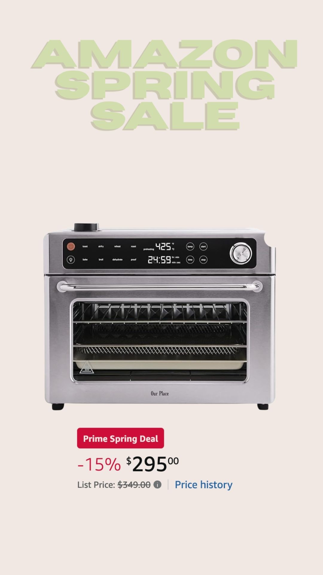 Our place air fryer included in the spring Sale!🍔🍟🍗🥓🥟🍪

Dressupbuttercup.com #dressupbuttercup #dederaad


#LTKSaleAlert #LTKHome