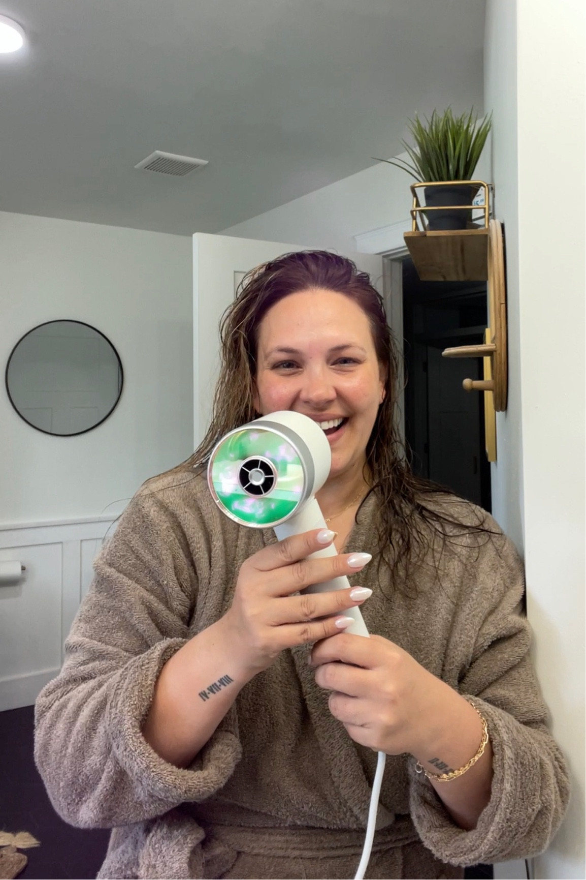 I have been loving how my hair feels since incorporating the Zuvi Halo Hair Dryer into my routine. Zuvi LightCare dries water on the surface of your hair with light energy and warm air, as opposed to hot air like typical dryers, leaving your hair healthier, shinier and more moisturized! 
Zuvi has a 15% OFF promotion from May 22nd - 31st. Use code Rebecca5 for an additional 5% off your order!

#LTKstyletip #LTKFind #LTKbeauty