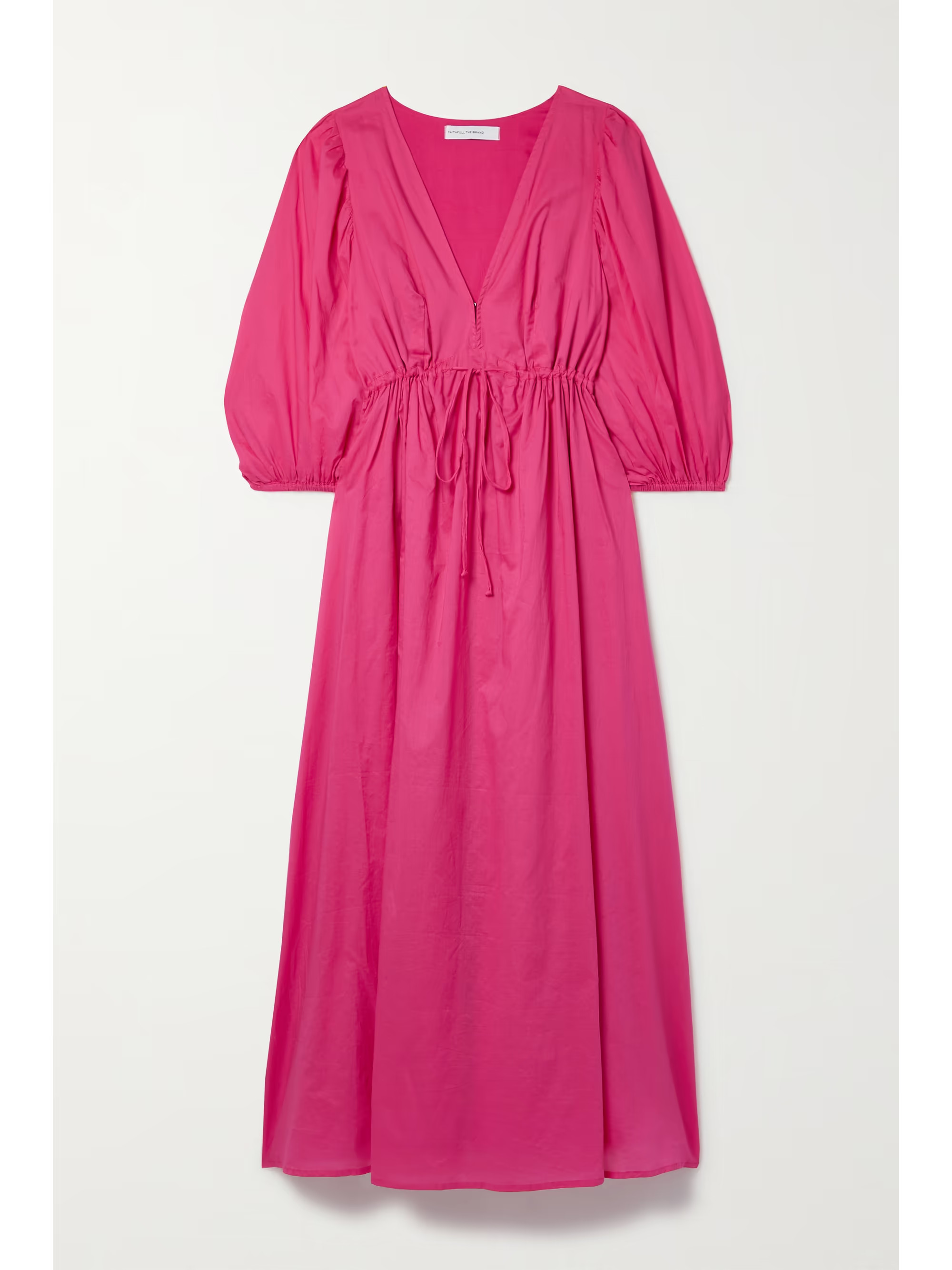 + NET SUSTAIN Amelie cotton-voile maxi dress | NET-A-PORTER (US)