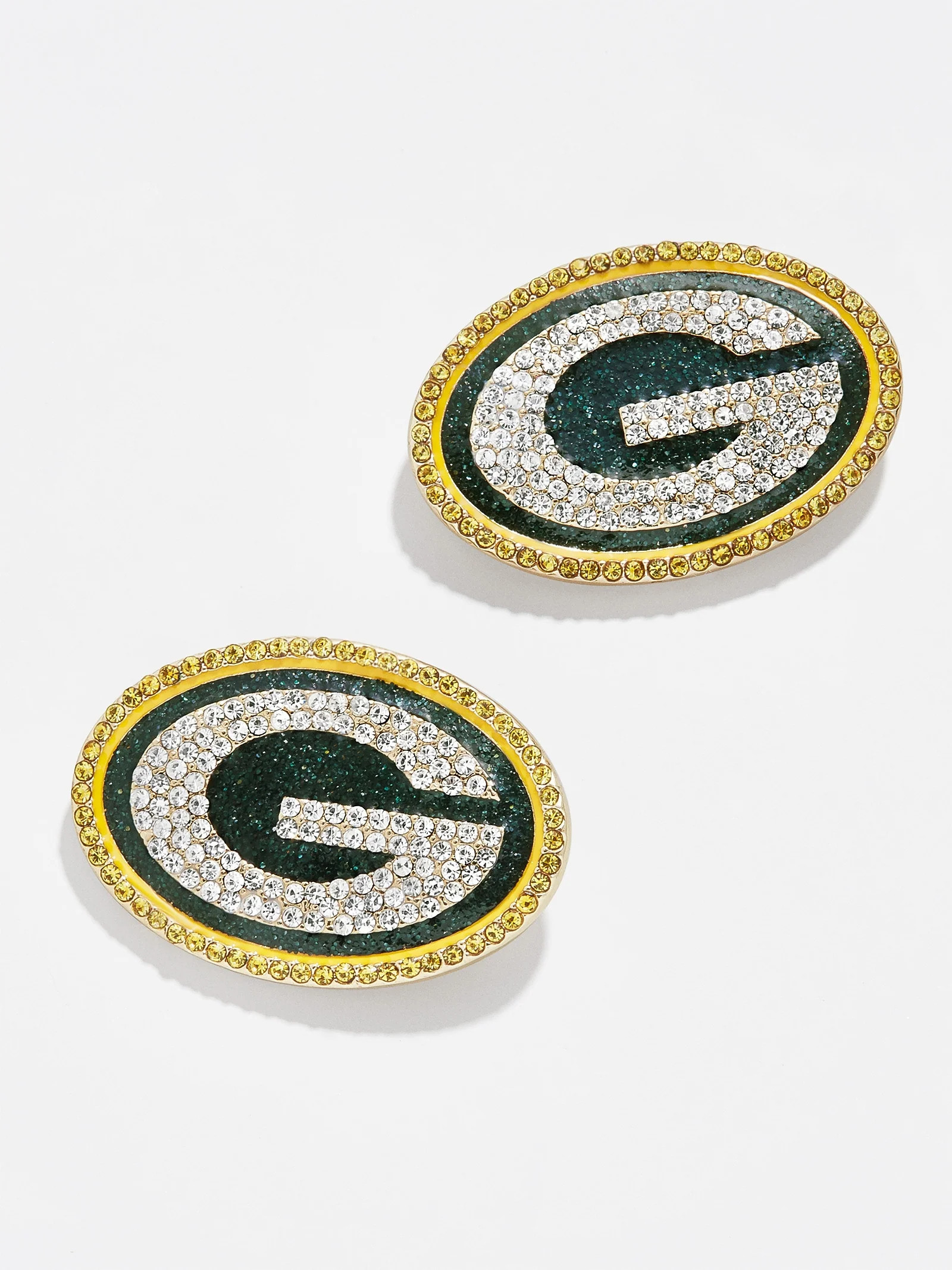 Green Bay Packers NFL Statement Stud Earrings | BaubleBar (US)