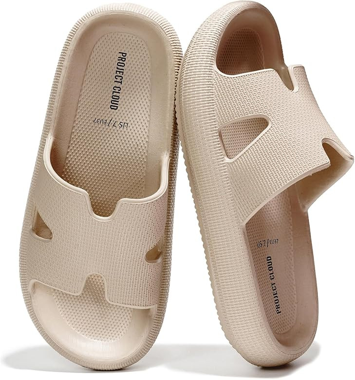 Project Cloud Women's Sandals Cloud Recovery Sandals Women Memory Foam Slippers for Women, Cushio... | Amazon (US)