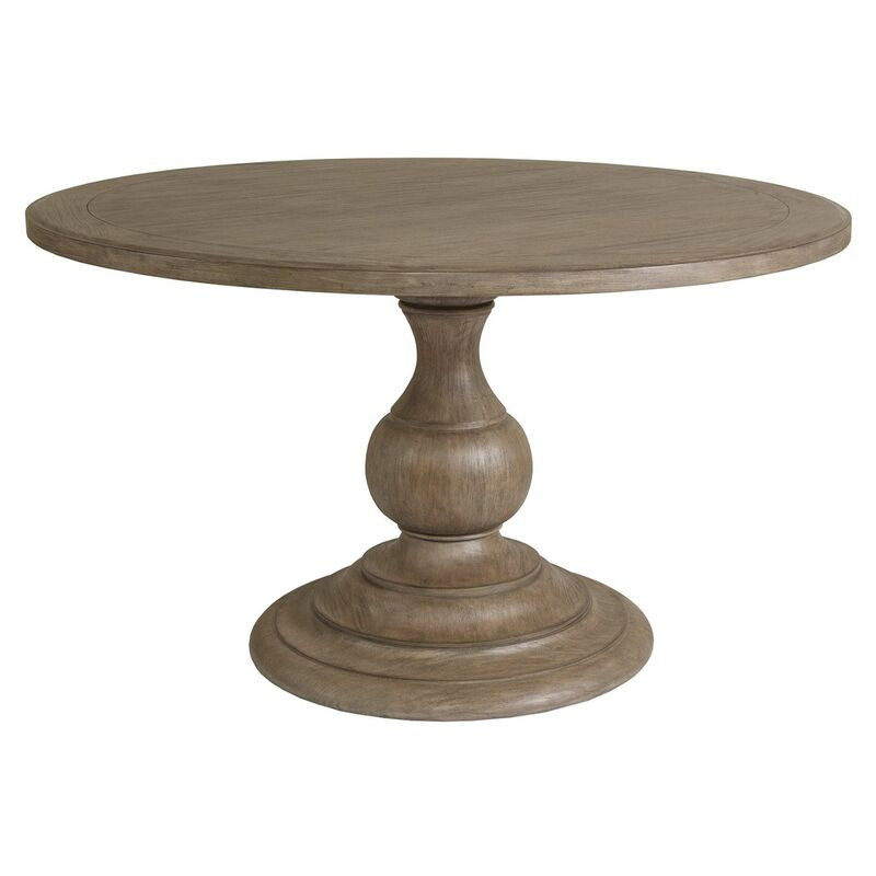 Axiom Round Dining Table, Grigio Warm Gray | One Kings Lane