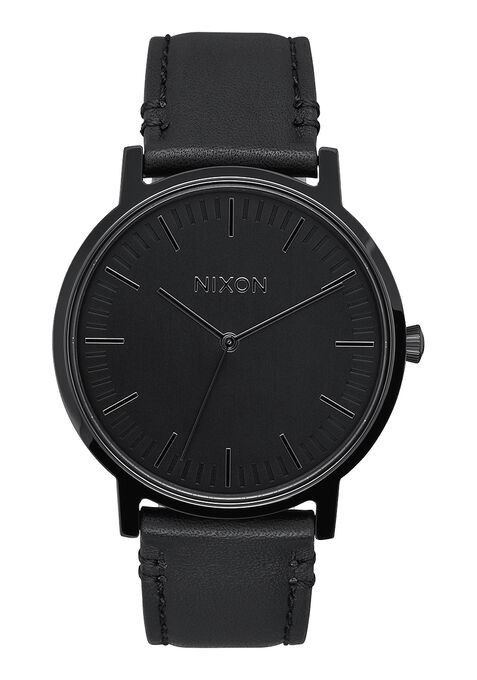 Porter Leather Watch | Nixon