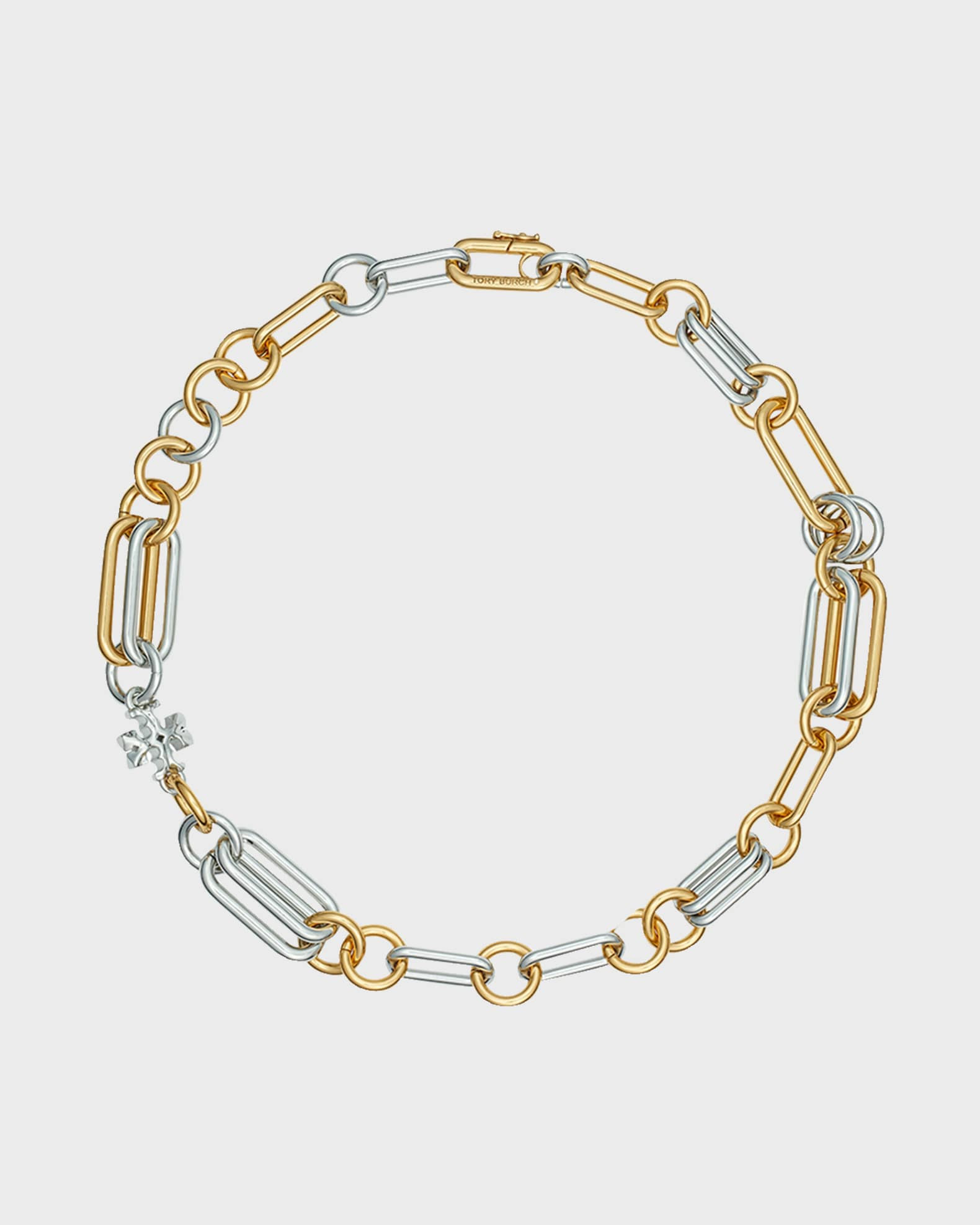 Tory Burch Roxanne Mixed Chain Necklace | Neiman Marcus
