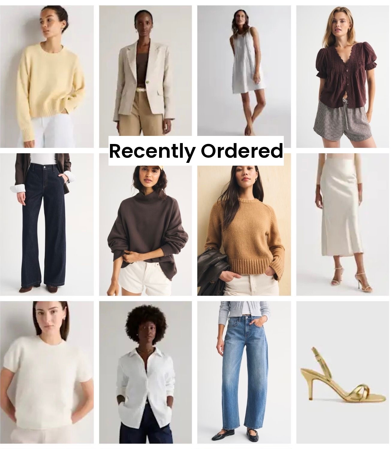 A few items I recently ordered and can’t wait to style! @Quince @abercrombie

#LTKgrwm