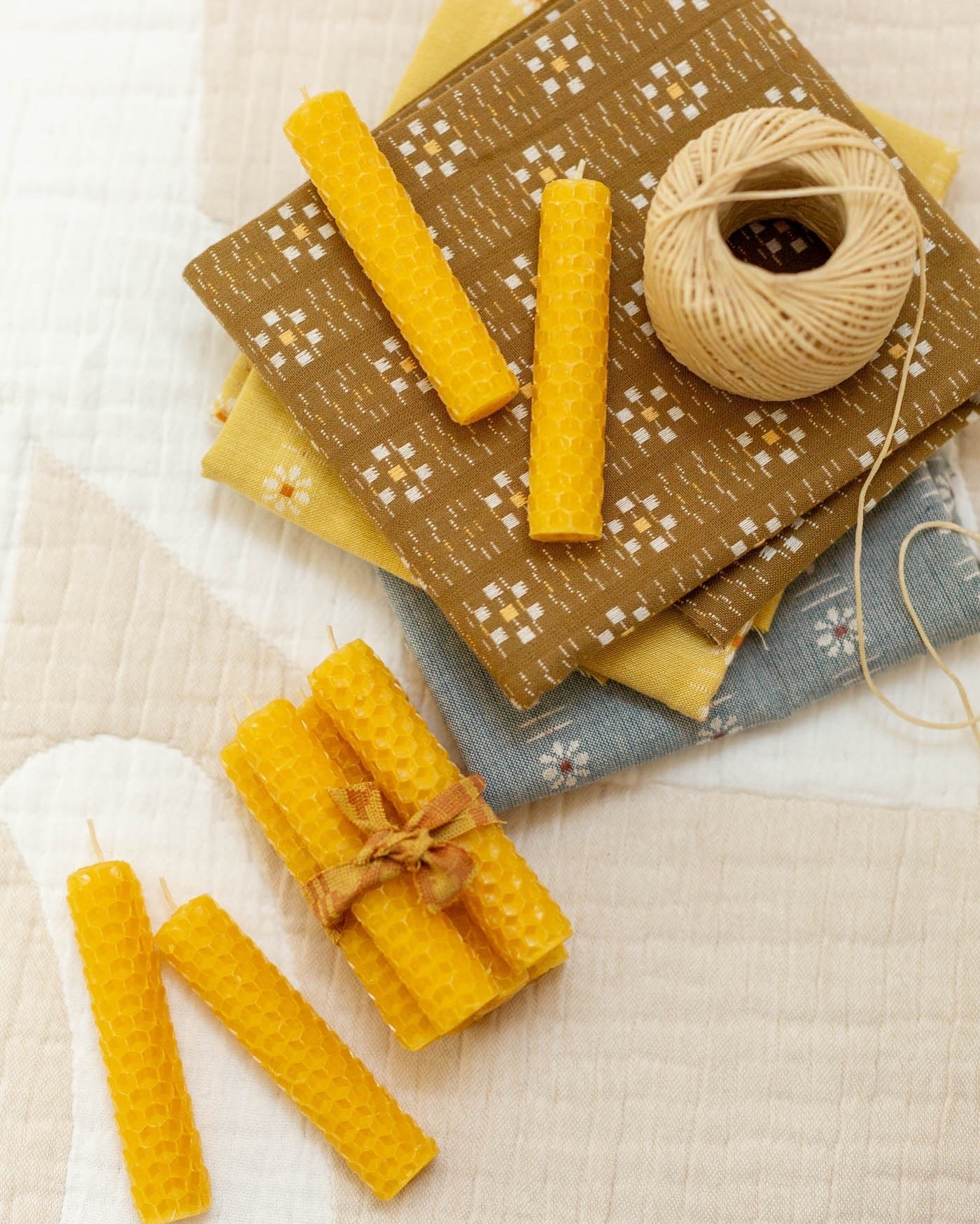 Quick and easy candle making - these rolled beeswax candles make great gifts and are soooo simple to make. Takes about 5 minutes. I’ll post the tutorial separately here in the app. 

#LTKFindsUnder50 #LTKHome #LTKGiftGuide