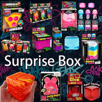 Nee Doh Surprise Box Squishy Toys - 6 Styles Soft Squeeze Fidget Toys for Stress Relief, Party Favors & Easter Gifts for Kids Ad | AliExpress (US)