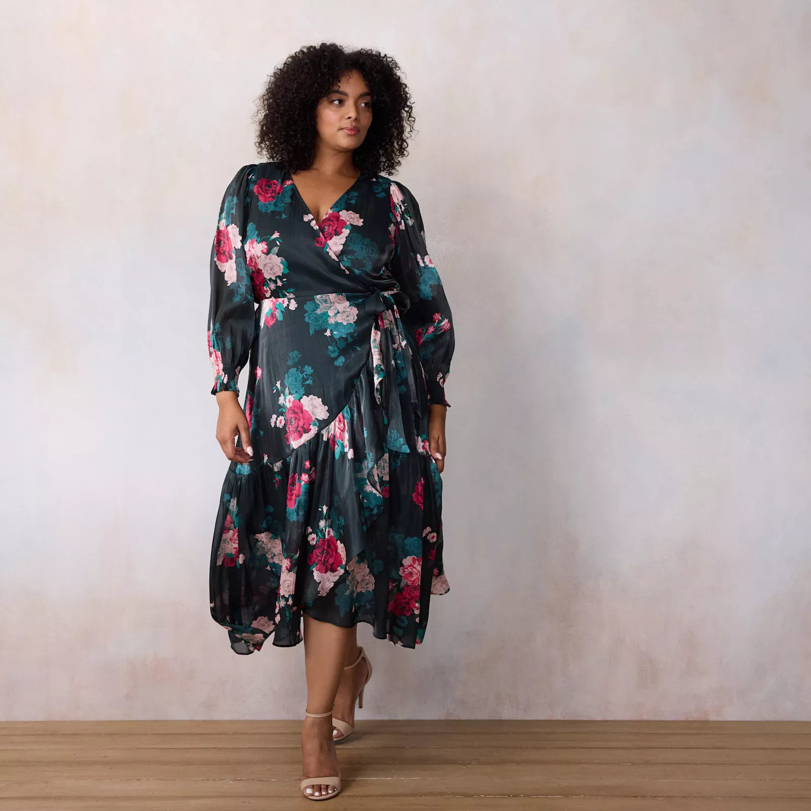 Plus Size LC Lauren Conrad Wrap Maxi Dress | Kohl's