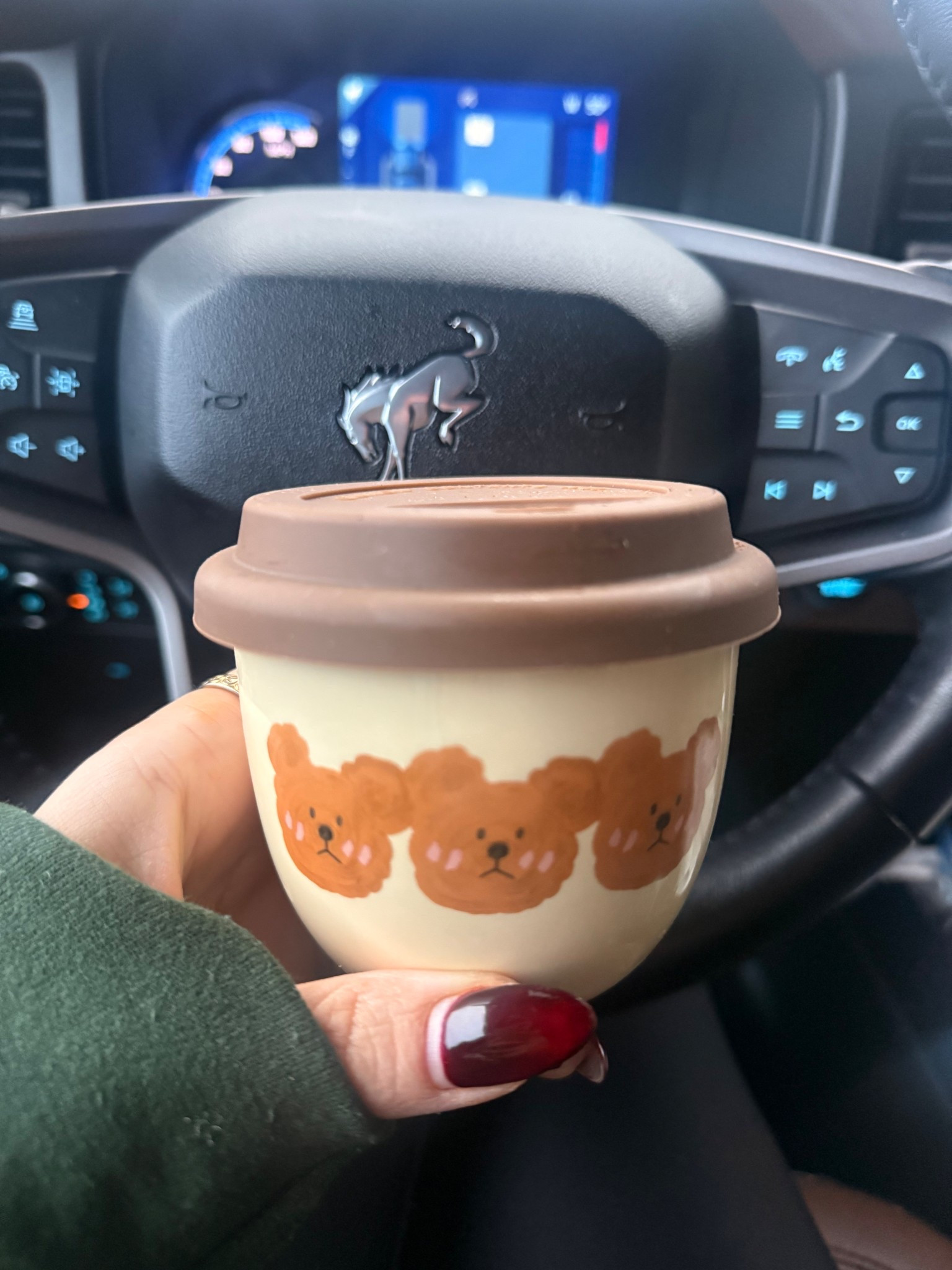 The cutest teddy bear travel mug! 

#LTKmomlife #LTKFindsUnder50 #LTKdayinmylife