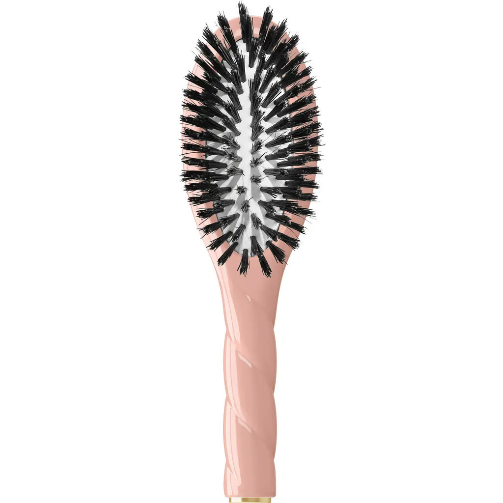 La Bonne Brosse N.01 The Small Shine & Care Hairbrush in Powder Pink at Nordstrom | Nordstrom