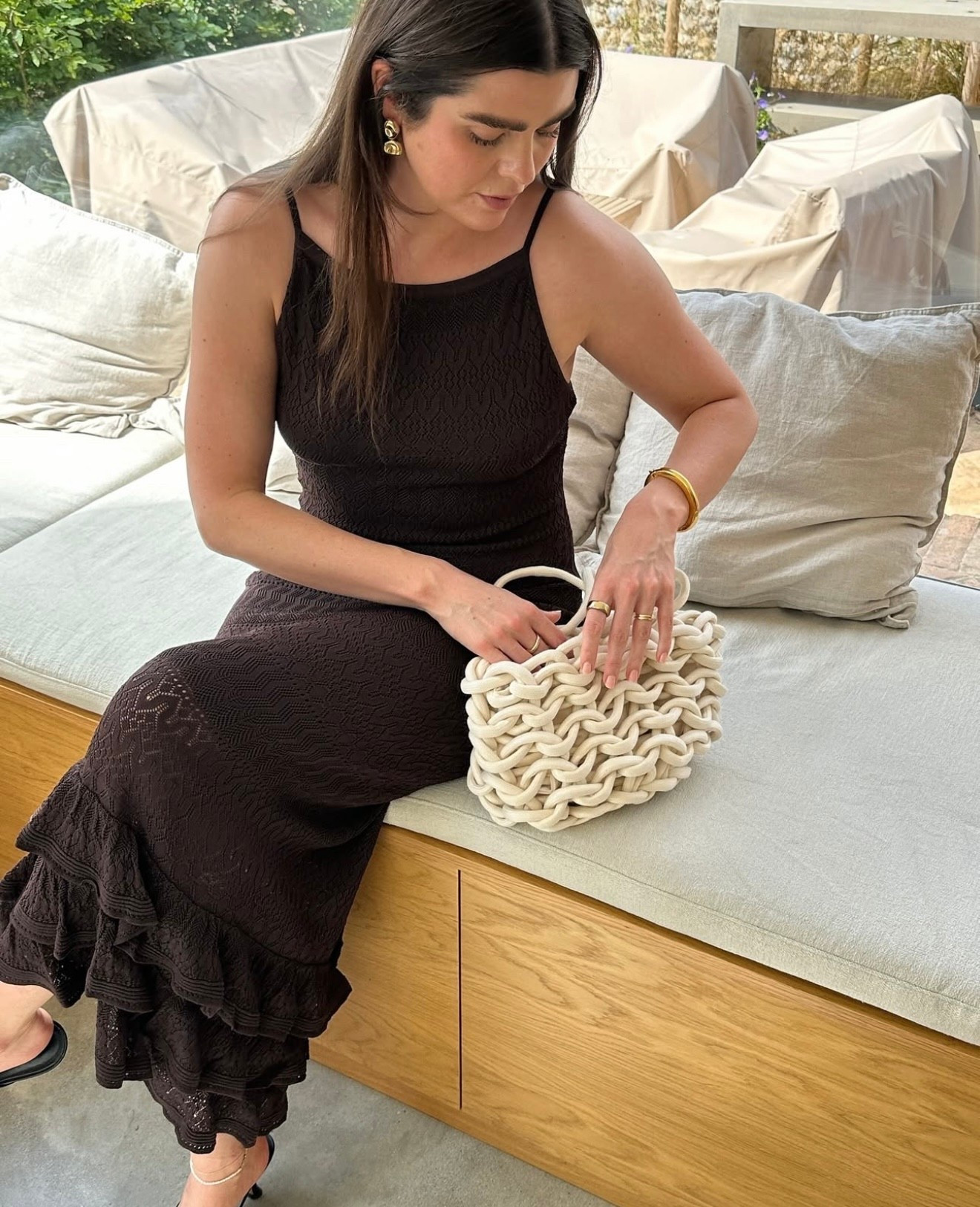 We’re going Bohemian this euro summer - styling a knitted crochet chocolate brown maxi dress with gold jewellery perfect for golden hour on the beach. 

Read all about my summer style report for Net a Porter on my Substack.

#LTKstyletip #LTKsummer