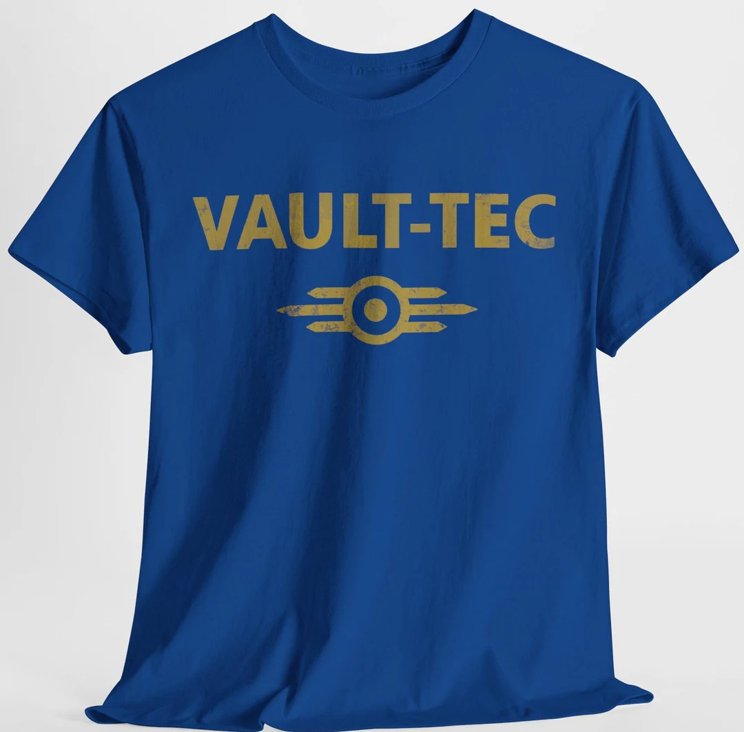 Fallout Vault Tec Shirt, Unisex Tshirt Vault Boy Tee, - Etsy | Etsy (US)