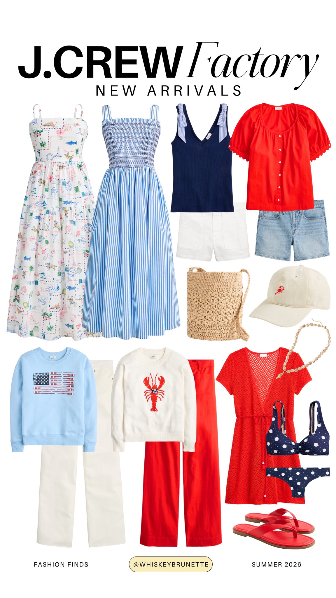 Jcrew Factory New arrivals

Summer fashion
Warm weather outfits
Vacation style inspiration
Casual everyday looks
Lightweight wardrobe staples
Beach to brunch outfits
Seasonal fashion finds
Trendy summer essentials
Chic resort wear
Weekend outfit ideas

#LTKootd #LTKSeasonal #LTKSaleAlert