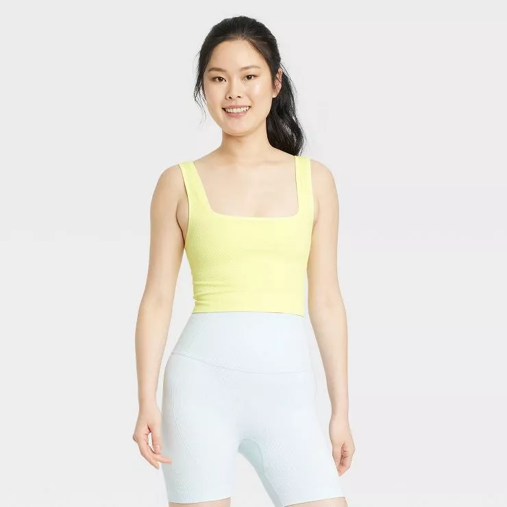 Women's Seamless Cropped Tank Top - All In Motion™ : Target