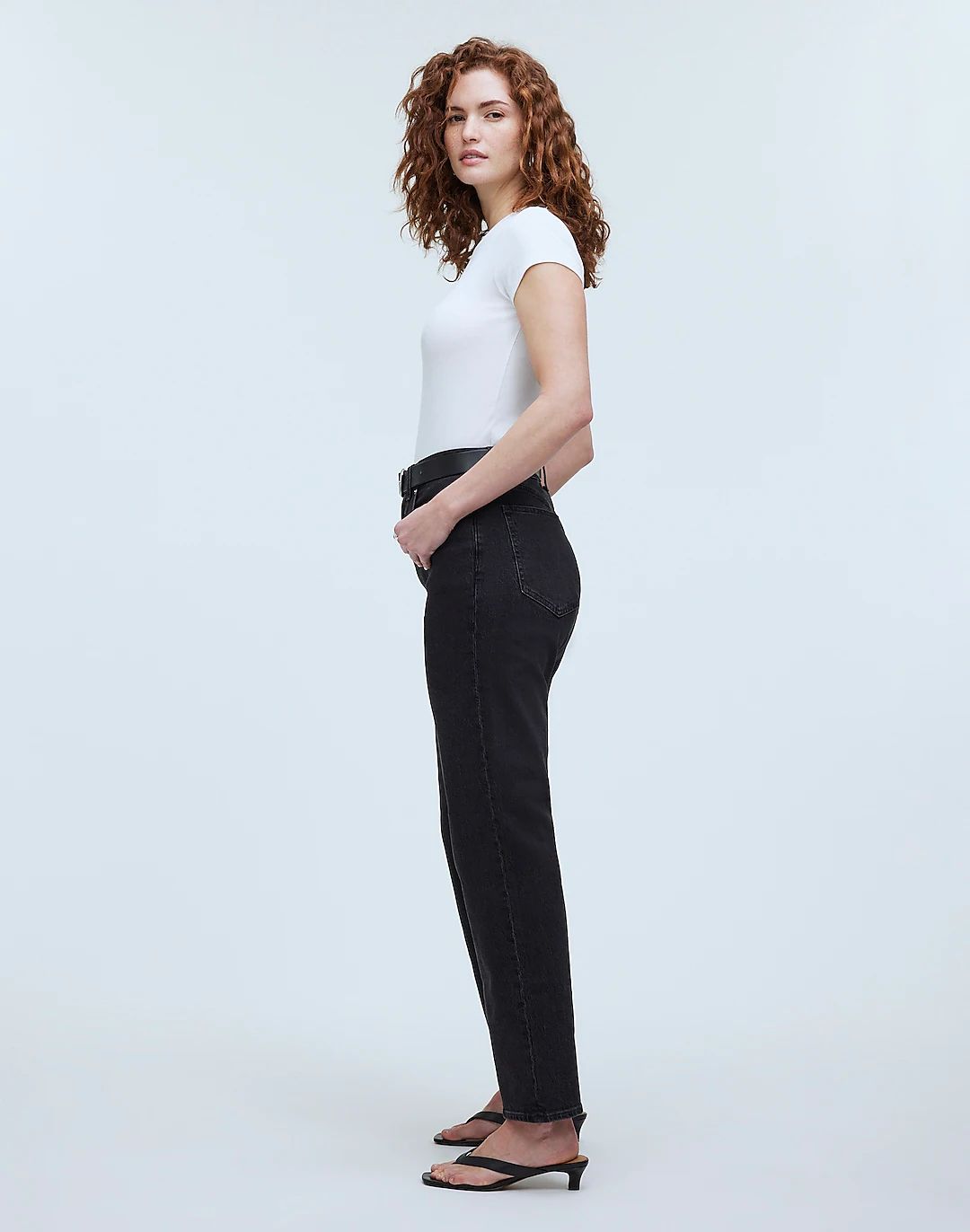 The Curvy '90s Straight Jean in Belmere Wash | Madewell
