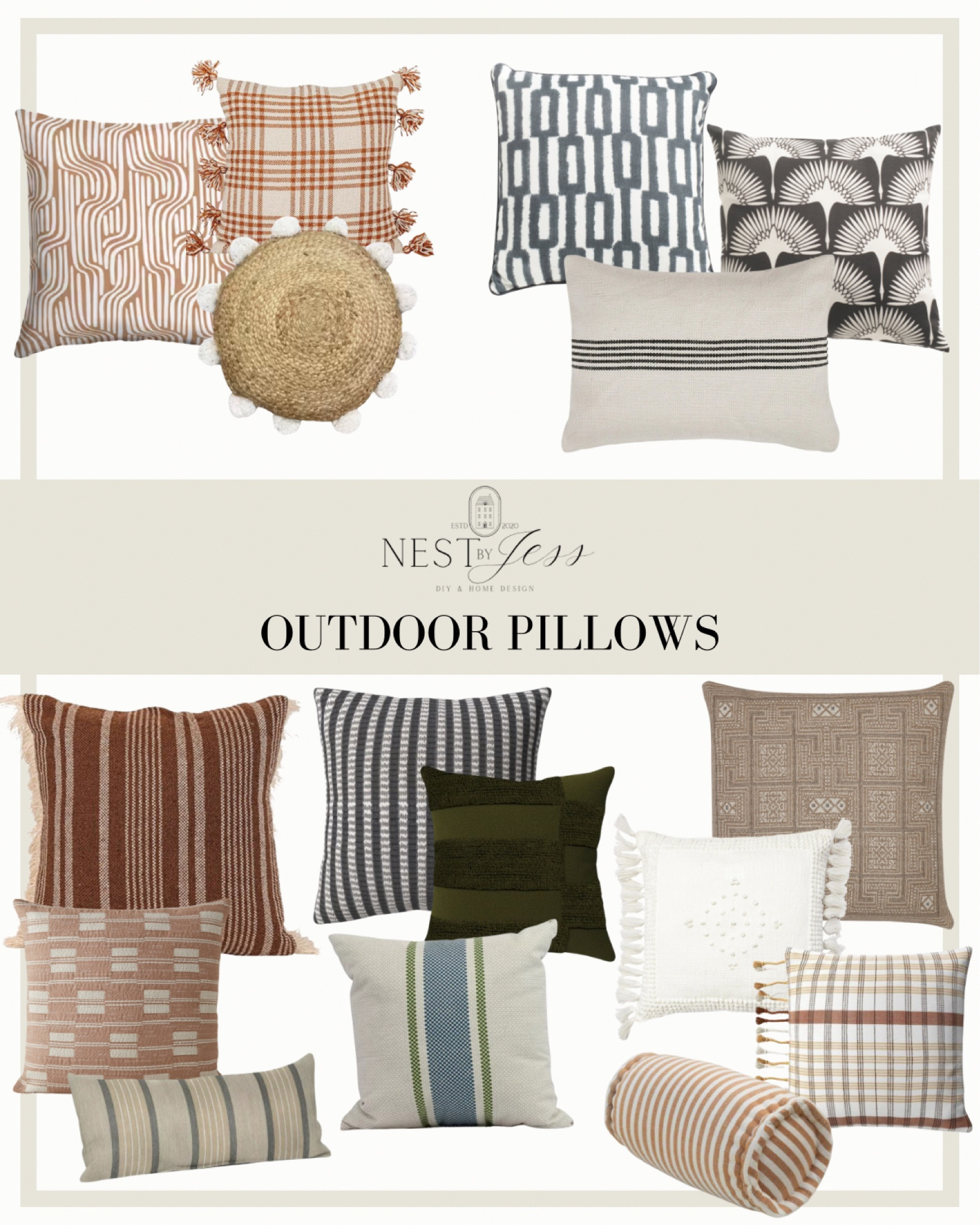 Outdoor Pillows ☀️

Get cozy with outdoor pillows! A new pillow can change up the look of your outdoor sofas or sun loungers, and can add some major style too! 

#LTKhome #LTKSeasonal