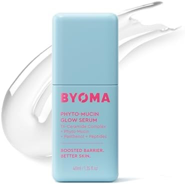 BYOMA Phyto-Mucin Glow Serum - Mucin Face Serum for Glass Skin - Plumps, Primes + Hydrates - Flaw... | Amazon (US)