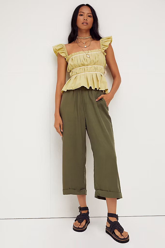 TT Tencel Fleur Pants | Free People (Global - UK&FR Excluded)