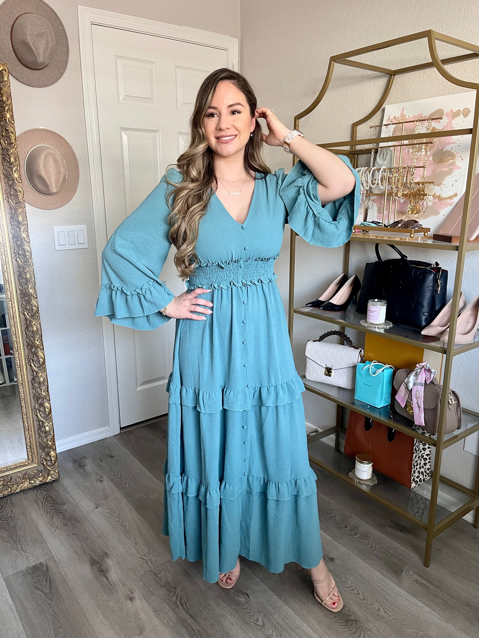 Maxi Dress, Boho Dress, Wide Sleeve Dress, Spring Dress, Amazon Fashion, Casual Dress, Ruffle Dress, Vacation Dress, Resort Dress #dress #amazonfashion #founditonamazon

#LTKstyletip #LTKunder100 #LTKshoecrush