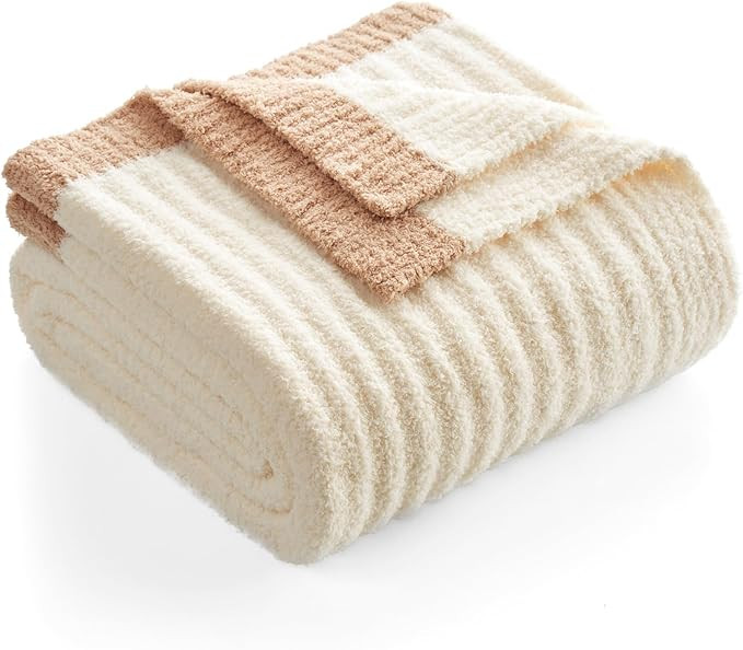 Snuggle Sac Buttery Soft Throw Blanket for Couch, Winter Fluffy Cozy Soft Throws Dupes for All Se... | Amazon (US)