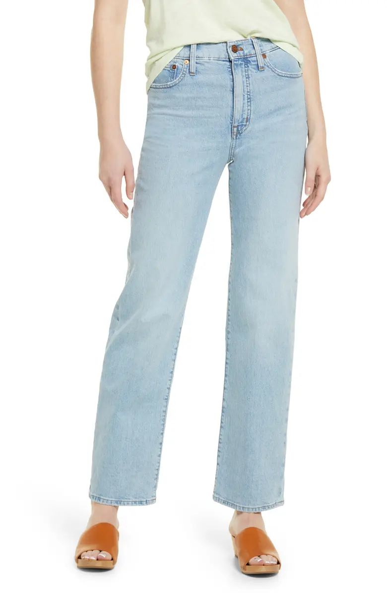 Slim Wide Leg Full Length Jeans | Nordstrom