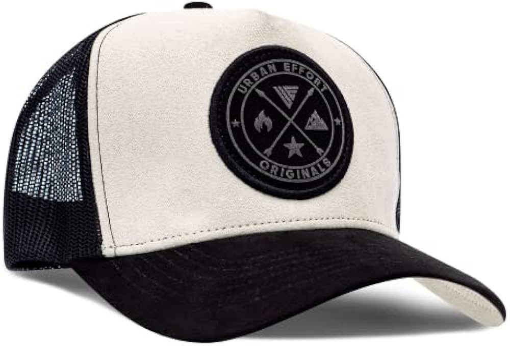Urban Effort Mesh Back Cap - for Men and Women Baseball Hat 5-Panel Trucker Hat - Great Snapback ... | Amazon (US)