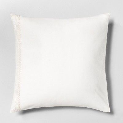 Euro Pillow Sham Embroidered - Hearth & Hand™ with Magnolia | Target