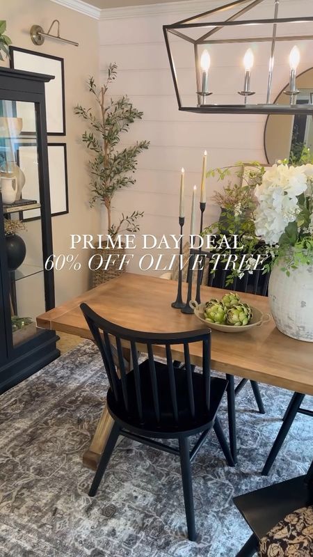 Amazon Prime Deal. Follow @farmtotablecreations on Instagram for more inspiration. My olive tree is currently 60% off. Faux Olive Tree. Dining Room Space. Faux Trees  

#LTKxPrimeDay 

#LTKsalealert #LTKFind