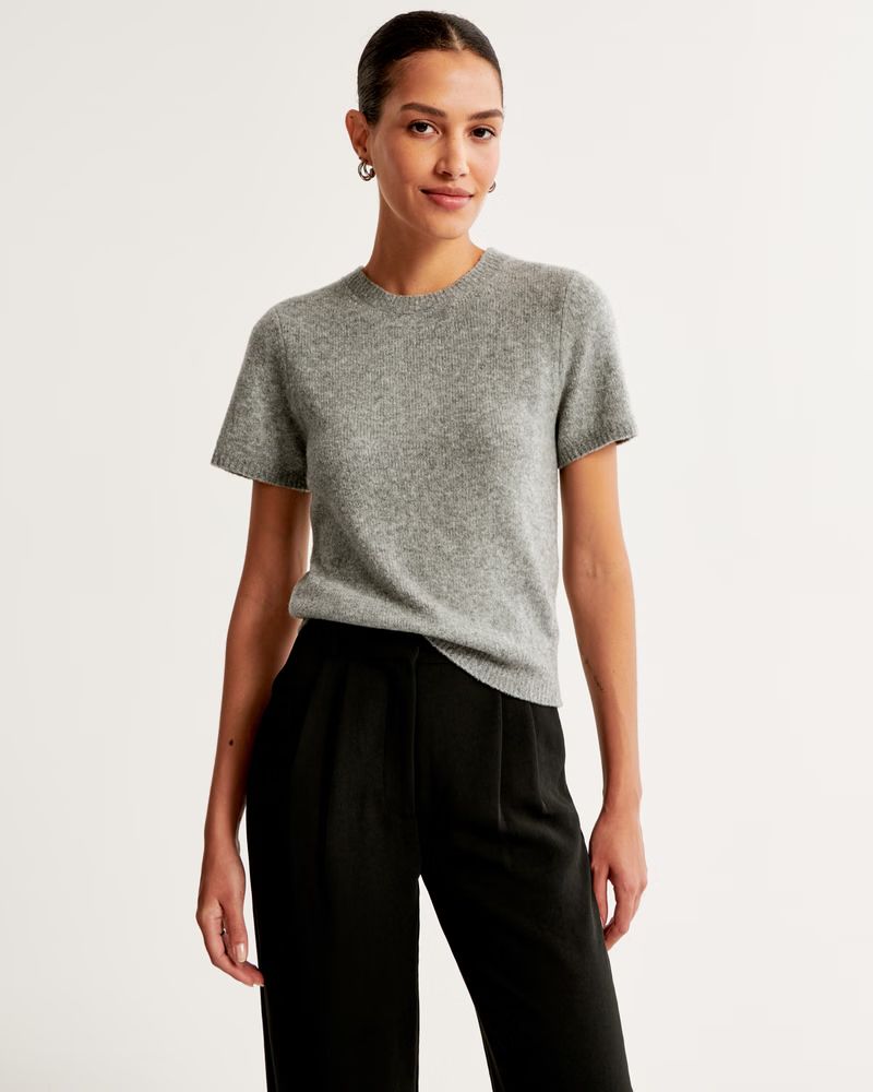 Crew Sweater Tee | Abercrombie & Fitch (US)