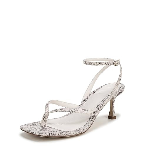 Sam Edelman Women's Pax Heeled Sandal, Ivory, 6.5 Medium | Amazon (US)