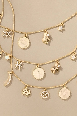 Zodiac Charm Necklace | Anthropologie (US)