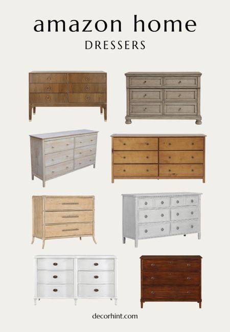 Designer inspired dressers from Amazon 

#LTKsalealert #LTKfamily #LTKhome