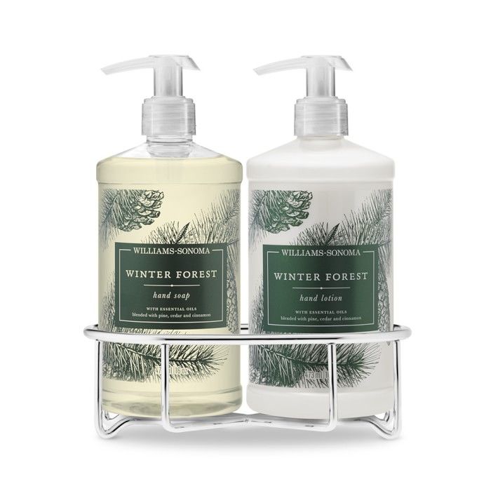 Williams Sonoma Winter Forest Soap & Lotion, 3-Piece Set | Williams-Sonoma