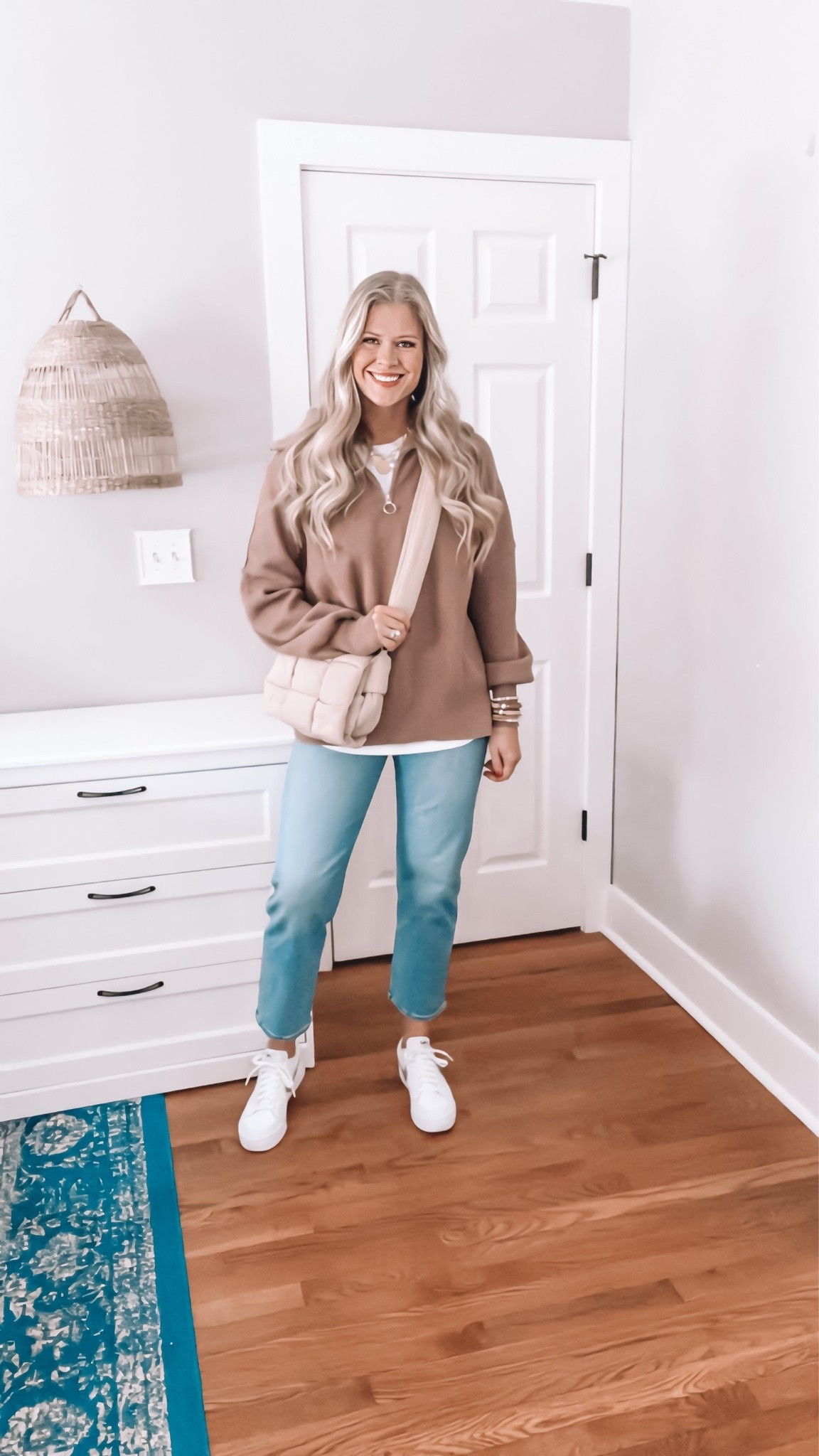 One of my go-to outfits for fall including a legging friendly layering tee and my top selling pullover 👏🏼

Wearing size medium in the pullover and tee, size 27 in the jeans!

#fallstyle #amazonfinds #casualoutfitideas #casualoutfits
legging friendly tee, fall pullover, mom jeans, straight jeans, look for less, everyday mom, fall casual outfit, amazon outfit, mom outfit, mom ootd, amazon haul, millennial style, mom fashion, affordable style

#LTKootd #LTKmomlife #LTKgrwm