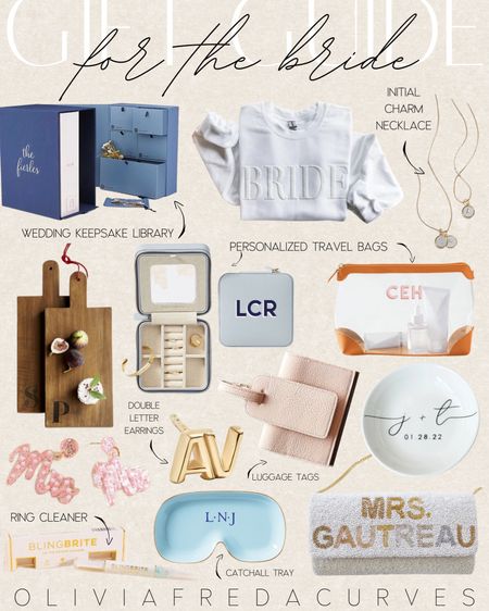 Bridal gifts - wedding gifts - gifts for the bride- bride gift guide - wedding gifts #LTKGiftGuide 

#LTKHoliday #LTKSeasonal