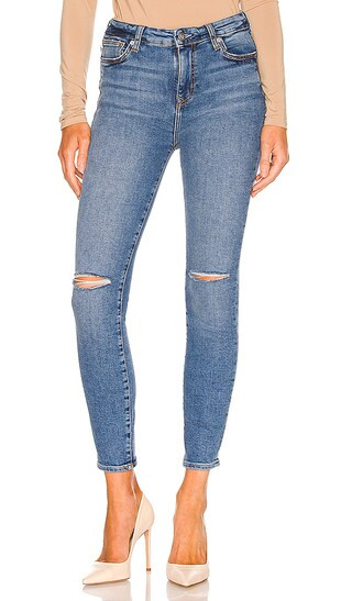 Ricky Low Rise Skinny in Marabella | Revolve Clothing (Global)